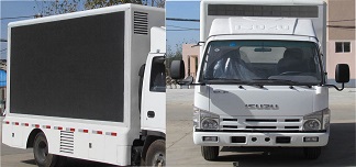 国五庆铃五十铃LED广告车