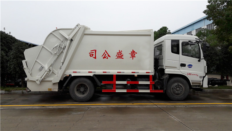国五东风天锦压缩式垃圾车