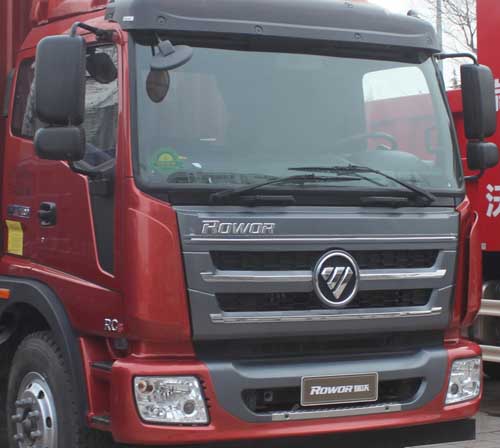 国五福田瑞沃压缩式垃圾车（天燃气）