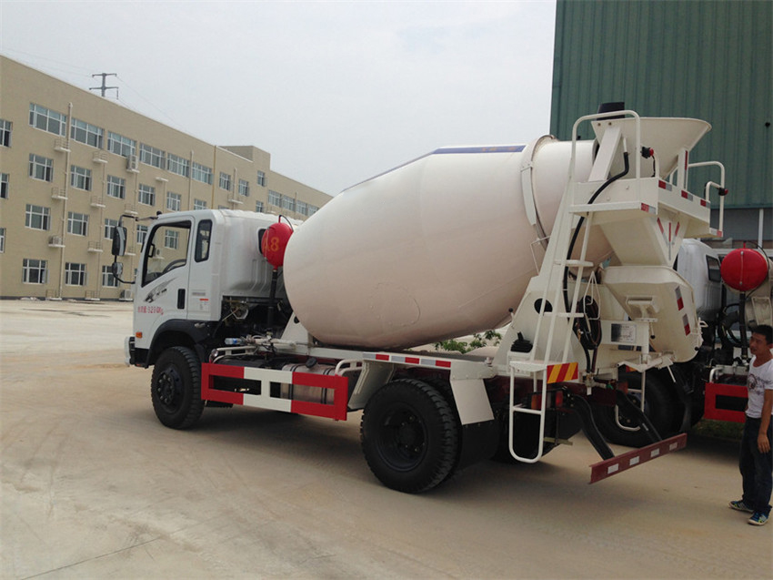 重汽王牌5方搅拌车